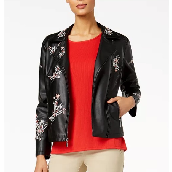 Alfani Embroidered Jacket - Picture 1 of 4
